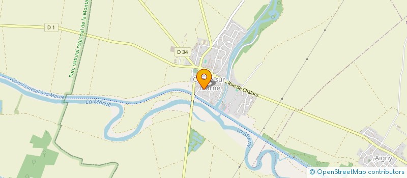 localisation de l'entreprise JR FACADE  CONDE-SUR-MARNE