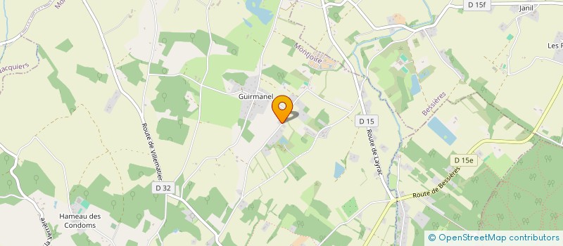 localisation de l'entreprise JR FORMATION  MONTJOIRE