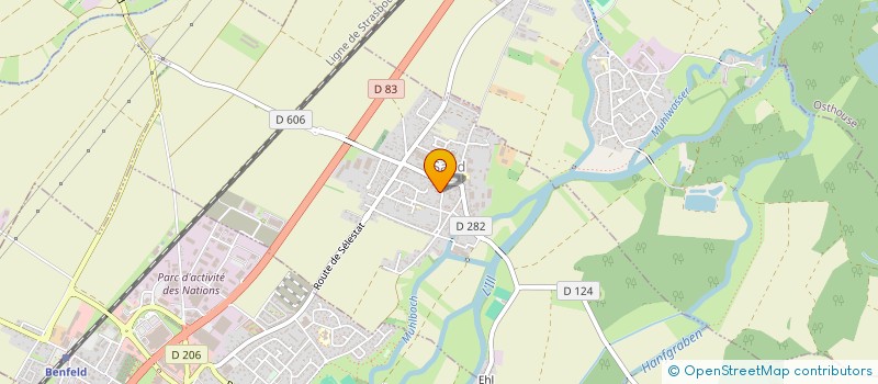 localisation de l'entreprise JR GERHART  SAND