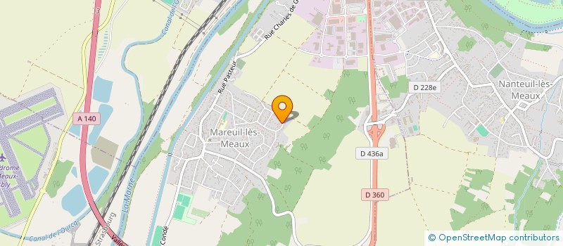 localisation de l'entreprise JR HOLDING à MAREUIL-LES-MEAUX
