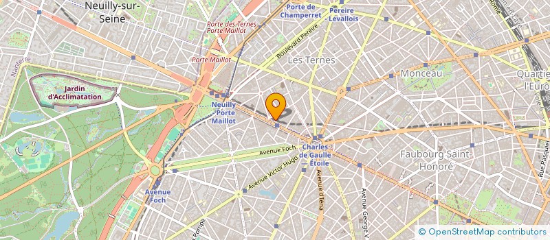 localisation de l'entreprise JR HOLDING  PARIS