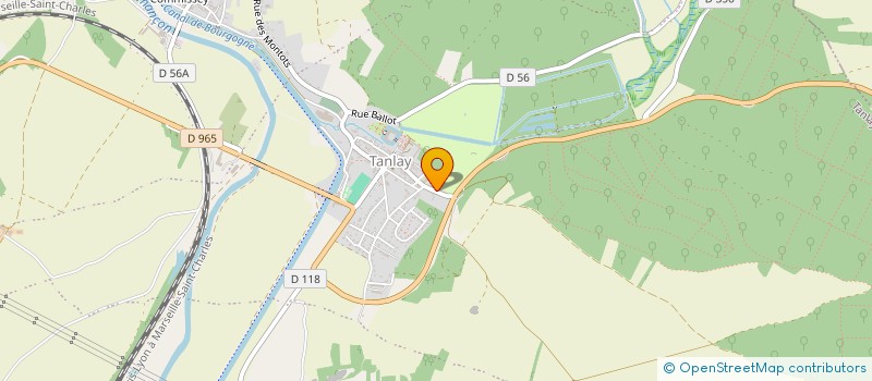 localisation de l'entreprise JR HOLDING  TANLAY