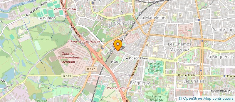 localisation de l'entreprise JR HORIZON  SAINT-JACQUES-DE-LA-LANDE