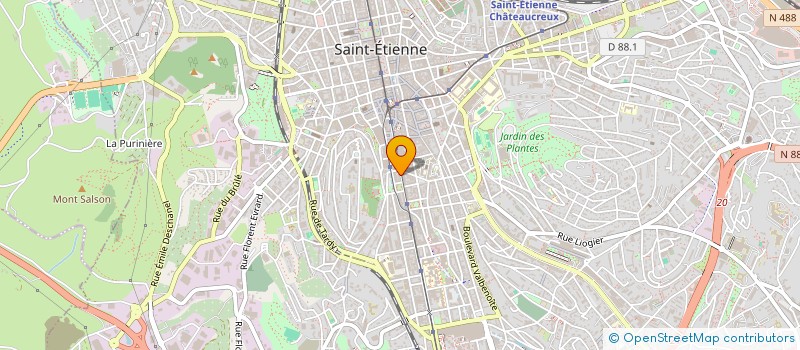 localisation de l'entreprise JR IMMO  SAINT-ETIENNE