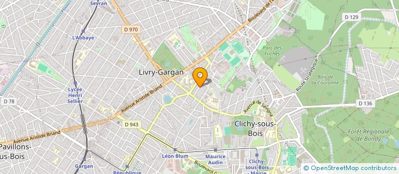 localisation de l'entreprise JR IMMO à LIVRY-GARGAN