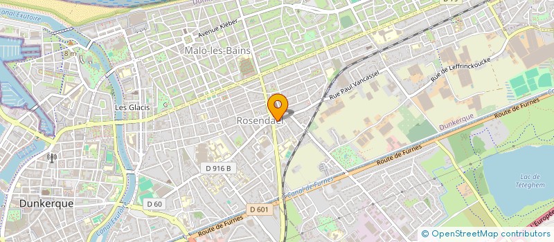 localisation de l'entreprise JR IMMO  DUNKERQUE