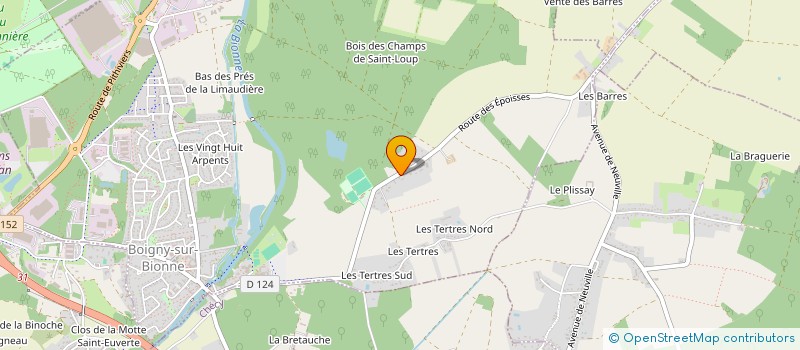 localisation de l'entreprise JR INVEST  BOIGNY-SUR-BIONNE