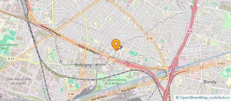 localisation de l'entreprise JR INVEST  BOBIGNY