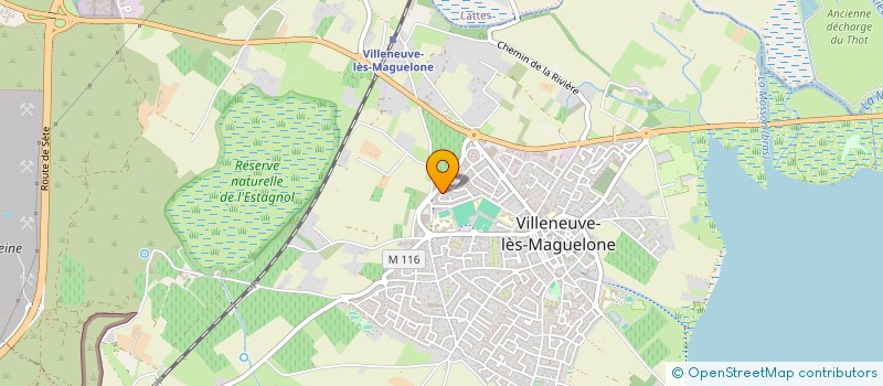 localisation de l'entreprise JR & K CERTHOUX  VILLENEUVE-LES-MAGUELONE