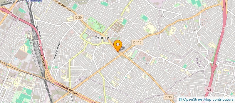 localisation de l'entreprise JR MARKET à DRANCY