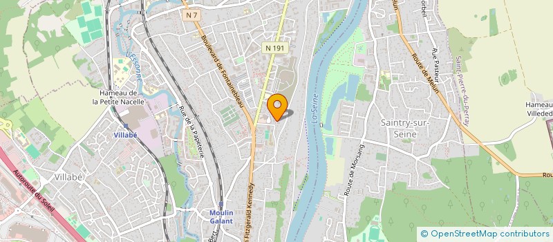 localisation de l'entreprise JR MENUISERIE à CORBEIL-ESSONNES