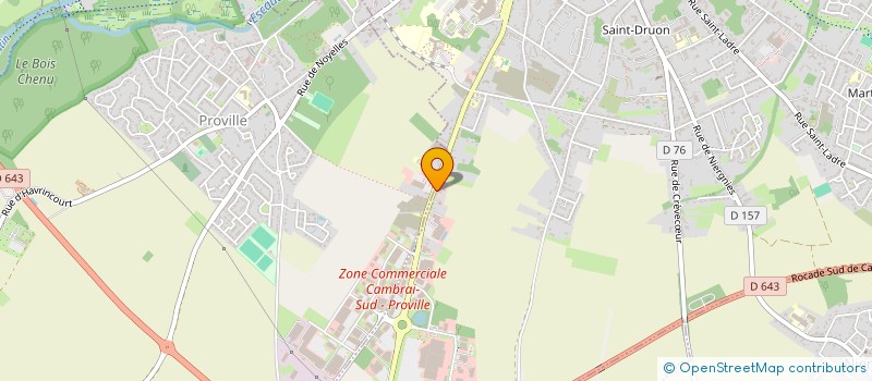localisation de l'entreprise JR MOTORBIKE à CAMBRAI