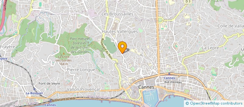 localisation de l'entreprise JR NET SERVICES à CANNES