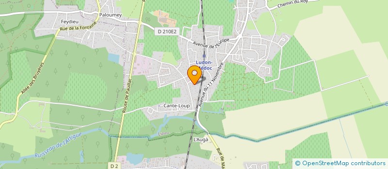 localisation de l'entreprise JR OFFICE SOLUTIONS  LUDON-MEDOC