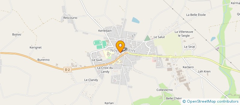 localisation de l'entreprise JR PATRIMOINE  KERFOURN