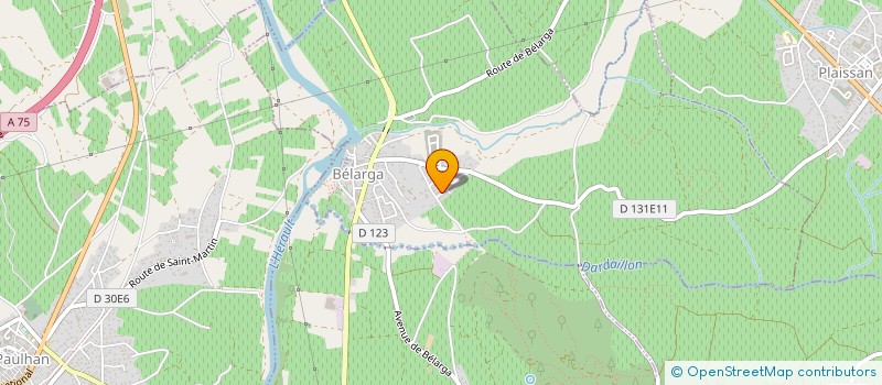 localisation de l'entreprise JR PNEUS  BELARGA