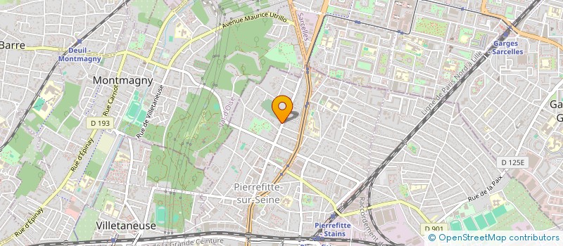 localisation de l'entreprise JR REVETEMENT DE FACADE à PIERREFITTE-SUR-SEINE