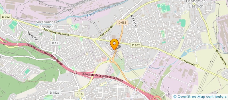 localisation de l'entreprise JR SERVICES COMMUNICATION  FLORANGE