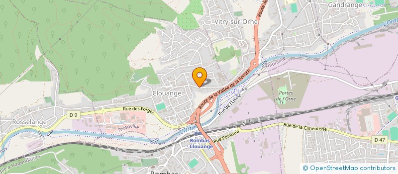 localisation de l'entreprise JR SOLS  CLOUANGE