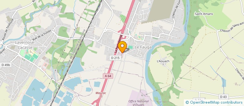 localisation de l'entreprise JR SOLUTIONS  LE FAUGA