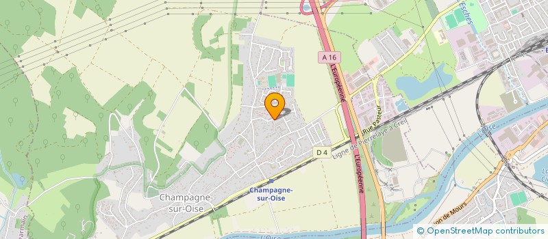 localisation de l'entreprise JR TAXI  DOMONT