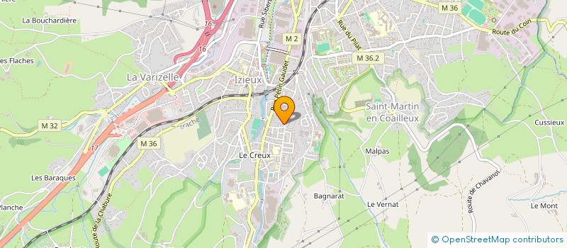 localisation de l'entreprise JR-TRANSPORTING  SAINT-CHAMOND