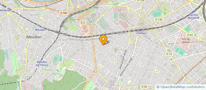 localisation de l'entreprise JR25 EVENT à CLAMART