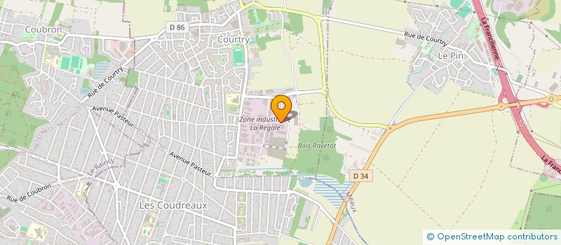 localisation de l'entreprise JR2A à FREJUS