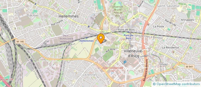 localisation de l'entreprise JRAC à LILLE