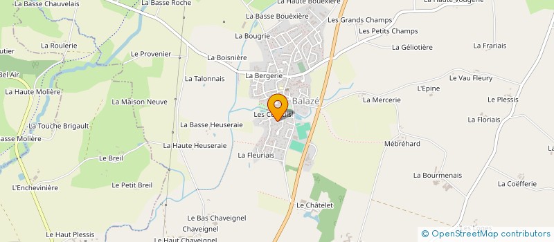 localisation de l'entreprise JRB  VITRE