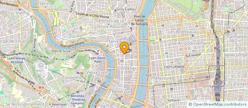 localisation de l'entreprise JRB CONSULTANTS à LYON 1ER