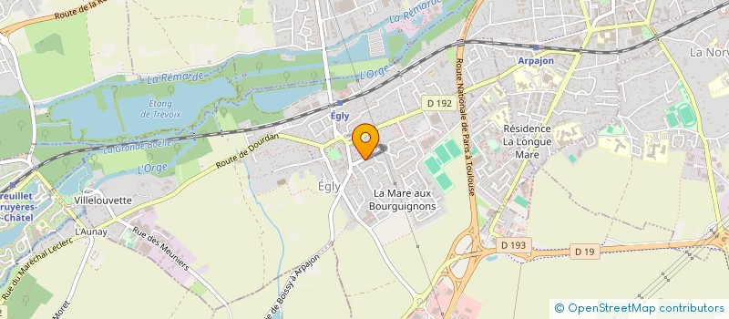 localisation de l'entreprise JRB IMMOBILIER  EGLY