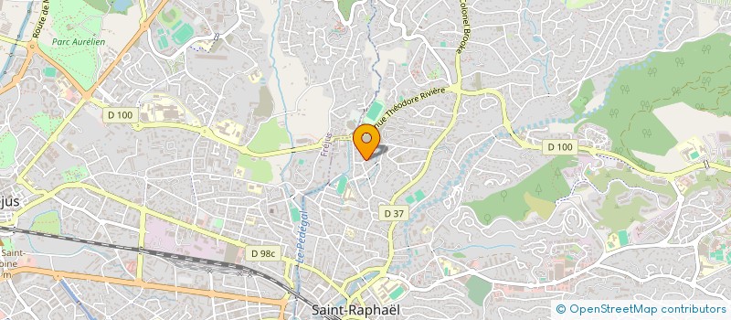 localisation de l'entreprise JRBC à SAINT-RAPHAEL