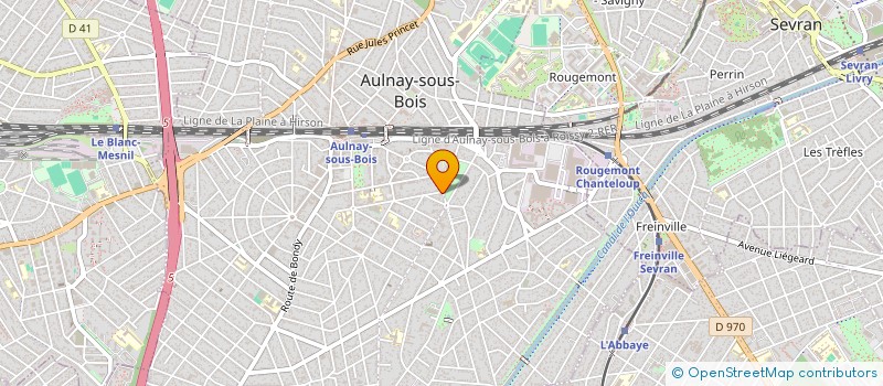 localisation de l'entreprise JRBIS HOLDING à AULNAY-SOUS-BOIS