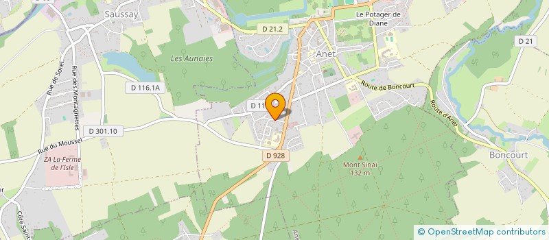 localisation de l'entreprise JRC à ANET