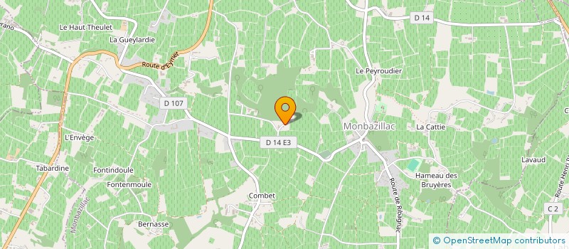 localisation de l'entreprise JRC  MONBAZILLAC