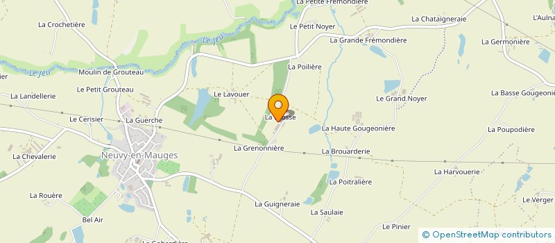 localisation de l'entreprise JRC BRETAGNE à CHEMILLE-EN-ANJOU