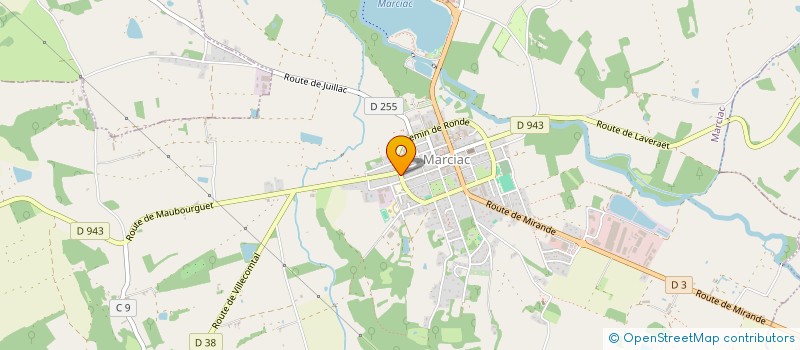 localisation de l'entreprise JRC CONCEPT  MARCIAC