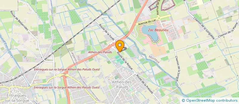 localisation de l'entreprise JRC DESAMIANTAGE  ALTHEN-DES-PALUDS