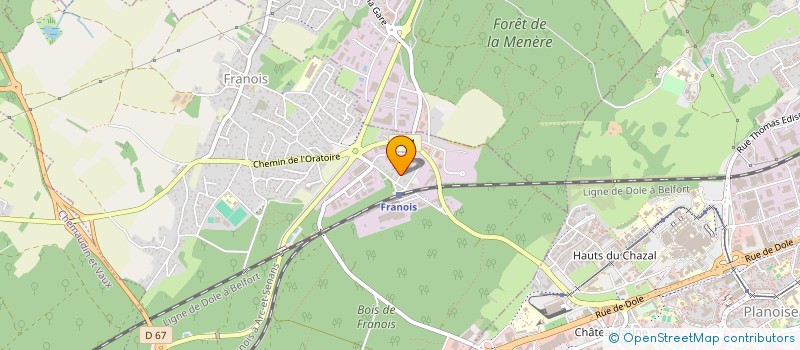 localisation de l'entreprise JRC-H  FRANOIS