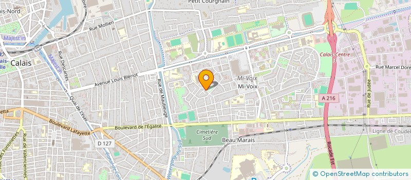 localisation de l'entreprise JRCANDEV  CALAIS