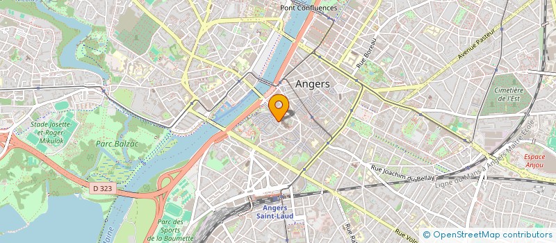 localisation de l'entreprise JRCL à ANGERS