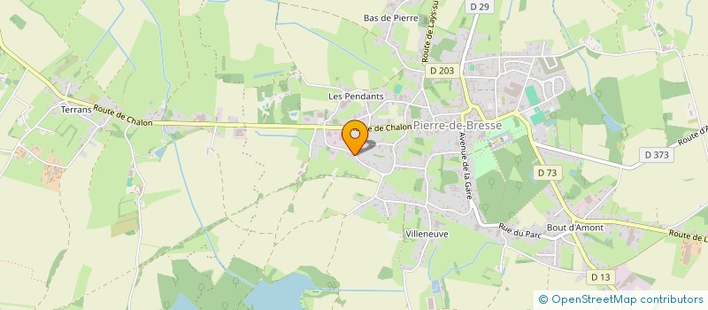 localisation de l'entreprise JRCZ à PIERRE-DE-BRESSE