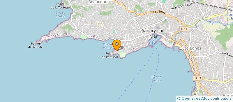 localisation de l'entreprise JRD DEVELOPPEMENT à SANARY-SUR-MER