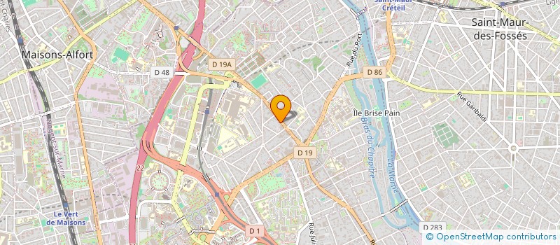 localisation de l'entreprise JRD HOLDING  CRETEIL