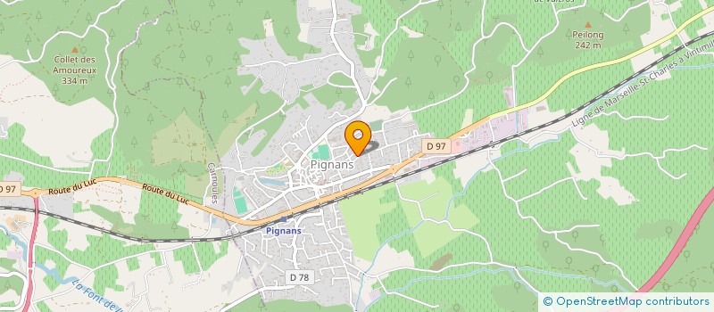 localisation de l'entreprise JRD IMMO  PIGNANS