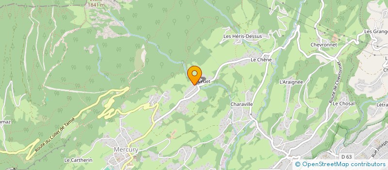 localisation de l'entreprise JRD INVEST  MERCURY