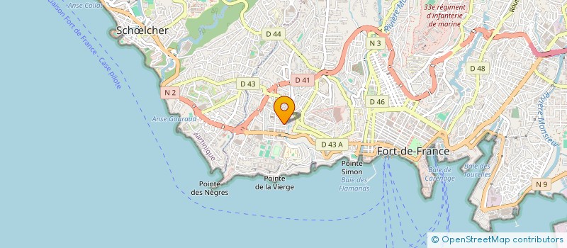 localisation de l'entreprise JRD MULTISERVICES à FORT DE FRANCE