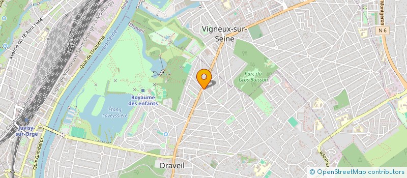 localisation de l'entreprise JRD SASU à DRAVEIL