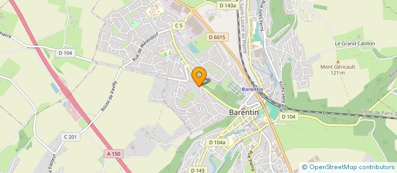 localisation de l'entreprise JRDC  BARENTIN